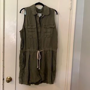 Caslon Army Green Romper